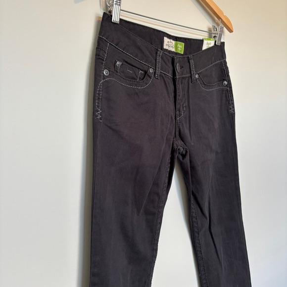 Aeropostale Women's Size 3/4 Long Jean Bayla Skinny Low Rise Y2K 2000s Fashion - Picture 2 of 11